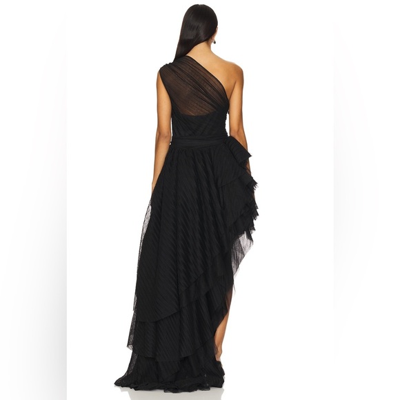 Revolve MAJORELLE Women's Black Soriya Gown Small - Picture 4 of 5